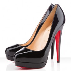 Pantofi cu platformă Christian Louboutin Bianca 140mm Negri