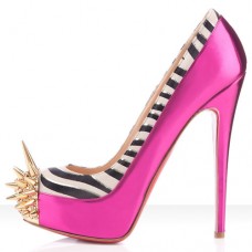 Pantofi cu platformă Christian Louboutin Asteroid 140mm roz