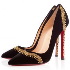Pantofi cu platformă Christian Louboutin Bengali 120mm Negri