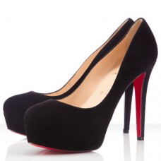 Pantofi cu platformă Christian Louboutin Bianca 120mm Negri Pantofi cu platformă Christian Louboutin Bianca 120mm Negri