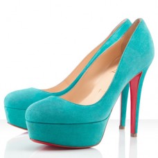 Pantofi Christian Louboutin Bianca 120mm cu platformă Caraibes