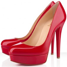 Pantofi cu platformă Christian Louboutin Bianca 140mm, roșii Pantofi cu platformă Christian Louboutin Bianca 140mm, roșii
