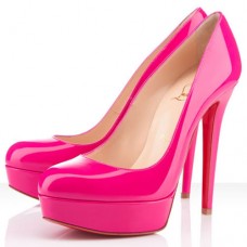 Pantofi cu platformă Christian Louboutin Bianca 140mm roz