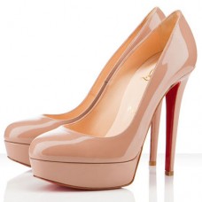 Pantofi cu platformă Christian Louboutin Bianca 140mm, culoare nud Pantofi cu platformă Christian Louboutin Bianca 140mm, culoare nud