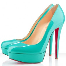 Pantofi Christian Louboutin Bianca 140mm cu platformă Caraibes