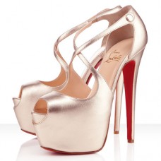 Sandale Christian Louboutin Exagona 160mm Platine Sandale Christian Louboutin Exagona 160mm Platine