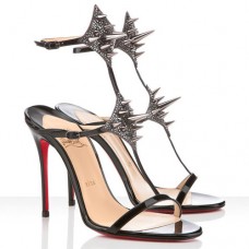 Sandale Christian Louboutin Lady Max 100mm negre Sandale Christian Louboutin Lady Max 100mm negre