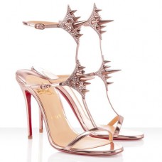 Sandale Christian Louboutin Lady Max 100mm, culoare nud Sandale Christian Louboutin Lady Max 100mm, culoare nud
