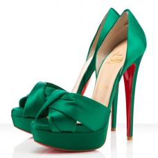 Sandale Christian Louboutin Volpi 140mm Emeraude