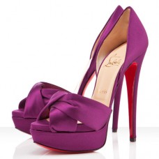Sandale Christian Louboutin Volpi 140mm Parme