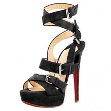 Sandale Christian Louboutin Toutenkaboucle 140mm negre Sandale Christian Louboutin Toutenkaboucle 140mm negre