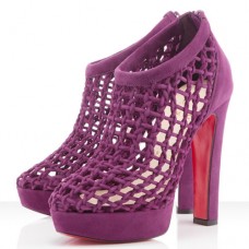 Sandale Christian Louboutin Cousinetta 140mm Parme