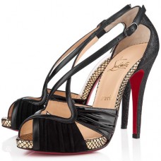 Sandale Christian Louboutin Divinoche 120mm negre Sandale Christian Louboutin Divinoche 120mm negre