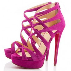 Sandale Christian Louboutin Balota 140mm Rose Matador