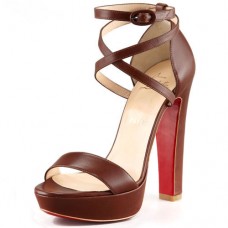 Sandale Christian Louboutin Summerissima 140mm maro Sandale Christian Louboutin Summerissima 140mm maro