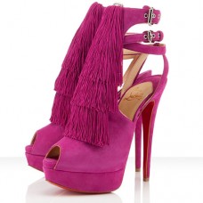 Sandale Christian Louboutin Change of the Guard 140mm Rose Matador