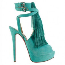 Sandale Christian Louboutin Change Of The Guard 140mm Caraibes
