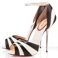 Sandale Christian Louboutin Armadillo Bride 120mm negre