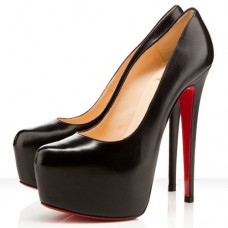 Pantofi cu platformă Christian Louboutin Daffodile 160mm, negri Pantofi cu platformă Christian Louboutin Daffodile 160mm, negri