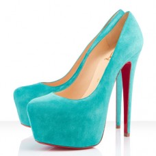 Pantofi Christian Louboutin Daffodile 160mm cu platformă Caraibes