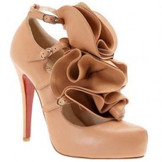 Pantofi Christian Louboutin Dillian 120mm Mary Jane roz Pantofi Christian Louboutin Dillian 120mm Mary Jane roz