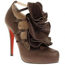 Pantofi Christian Louboutin Dillian 120mm Mary Jane maro Pantofi Christian Louboutin Dillian 120mm Mary Jane maro