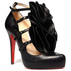 Pantofi Christian Louboutin Dillian 120mm Mary Jane, negri Pantofi Christian Louboutin Dillian 120mm Mary Jane, negri