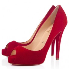 Pantofi cu toc înalt Christian Louboutin Very Prive 120mm, roșii Pantofi cu toc înalt Christian Louboutin Very Prive 120mm, roșii
