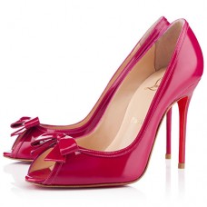 Pantofi Christian Louboutin Milady 100mm cu vârf deschis, roz Pantofi Christian Louboutin Milady 100mm cu vârf deschis, roz