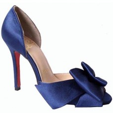 Pantofi Christian Louboutin Anemone 120mm pentru ocazii speciale, albaștri Pantofi Christian Louboutin Anemone 120mm pentru ocazii speciale, albaștri