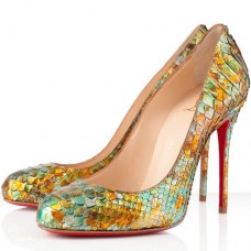 Pantofi Christian Louboutin Fifi 100mm, multicolori