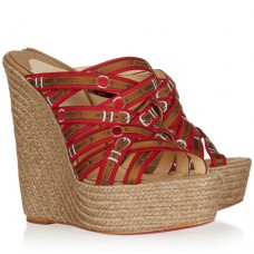 Christian Louboutin Crepon 140mm Pane Roșii