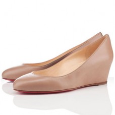Pantofi cu platformă Christian Louboutin New Peanut 40mm bej