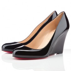 Pantofi cu platformă Christian Louboutin Ron Ron Zeppa 80mm Negri Pantofi cu platformă Christian Louboutin Ron Ron Zeppa 80mm Negri