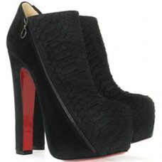 Ghete Christian Louboutin 4A 160mm Negre Ghete Christian Louboutin 4A 160mm Negre