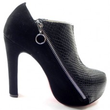 Ghete Christian Louboutin 4A 120mm Negre Ghete Christian Louboutin 4A 120mm Negre