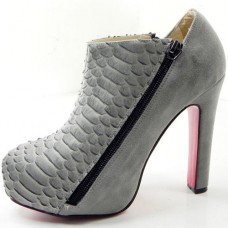 Ghete Christian Louboutin 4A 120mm Gri Ghete Christian Louboutin 4A 120mm Gri
