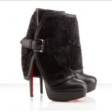 Ghete Christian Louboutin Armony 140mm negre