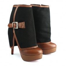 Ghete Christian Louboutin Armony 140mm maro Ghete Christian Louboutin Armony 140mm maro