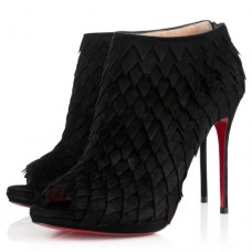 Ghete Christian Louboutin Diplonana 120mm negre Ghete Christian Louboutin Diplonana 120mm negre