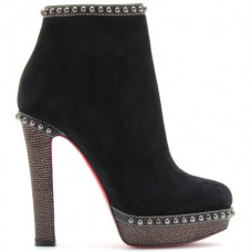 Ghete Christian Louboutin Figurina 120mm negre