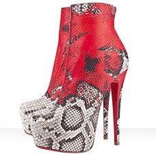 Ghete Christian Louboutin Daf Booty 160mm roșii Ghete Christian Louboutin Daf Booty 160mm roșii