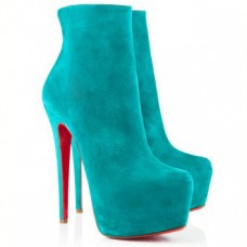 Ghete Christian Louboutin Daf Booty 160mm Caraibes Ghete Christian Louboutin Daf Booty 160mm Caraibes