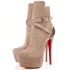 Ghete Christian Louboutin Equestria 160mm, talpă neagră Ghete Christian Louboutin Equestria 160mm, talpă neagră