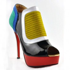 Ghete Christian Louboutin Futura 140mm, multicolore Ghete Christian Louboutin Futura 140mm, multicolore