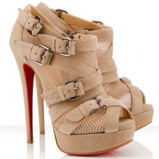 Ghete Christian Louboutin Mad Marta 140mm bej Ghete Christian Louboutin Mad Marta 140mm bej