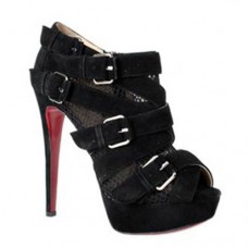 Ghete Christian Louboutin Mad Marta 140mm negre Ghete Christian Louboutin Mad Marta 140mm negre