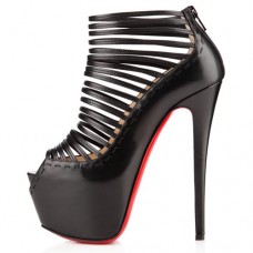 Ghete Christian Louboutin Zoulou 160mm negre Ghete Christian Louboutin Zoulou 160mm negre