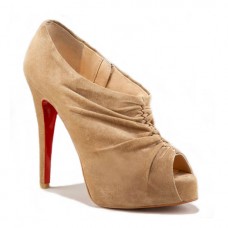 Ghete Christian Louboutin Treopli 120mm Camel Ghete Christian Louboutin Treopli 120mm Camel
