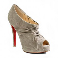 Ghete Christian Louboutin Treopli 120mm gri
